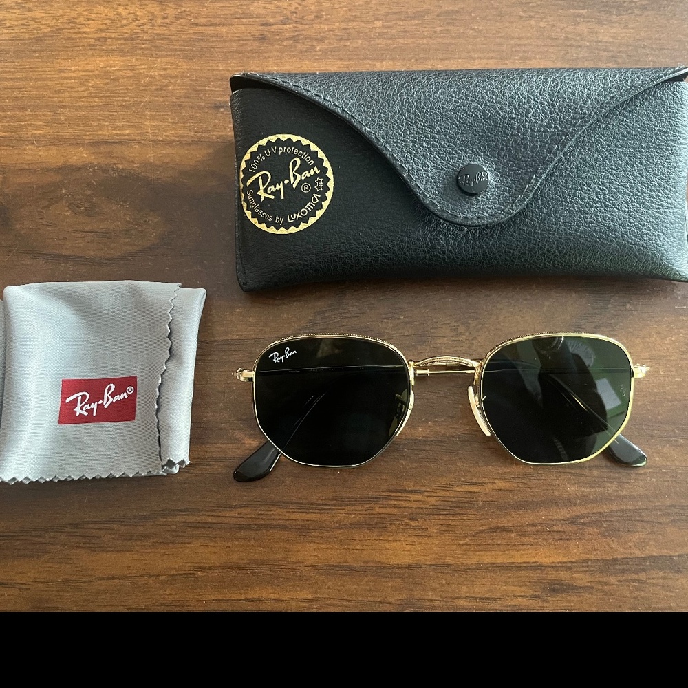 Ray Ban Hexagonal Sunglasses, small